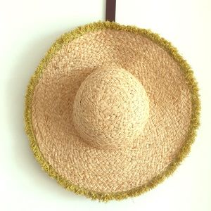 Fun, floppy straw hat